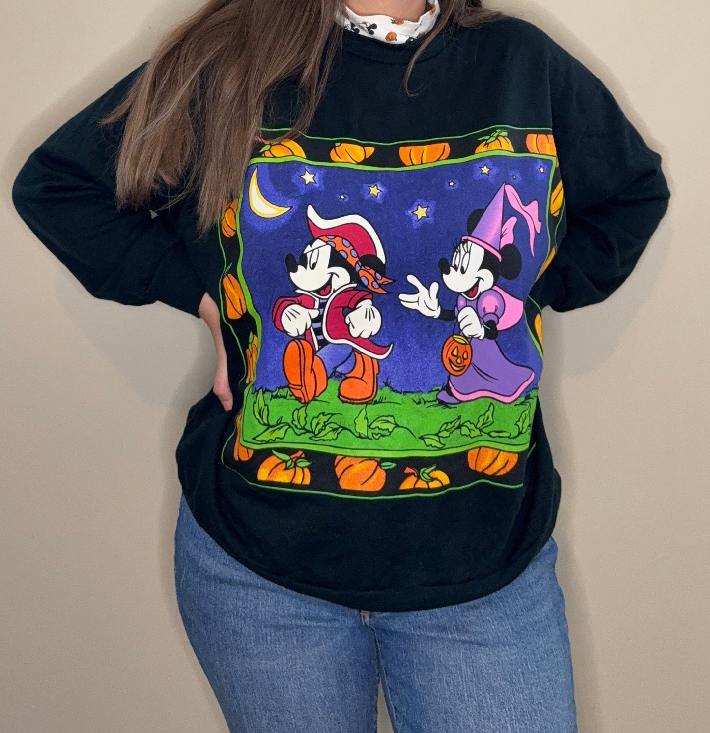 Halloween Mickey and Minnie